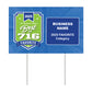 Double-Sided Yard Sign w/ Stake
